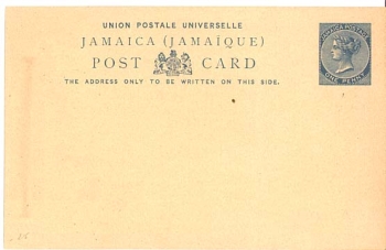 Jamaica Ganzsache *ca. 1900