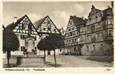Wolframseschenbach Marktplatz *ca. 1940