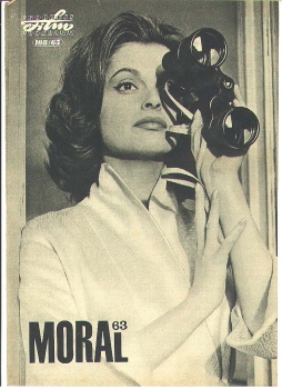 Moral 63 with Nadja Tiller Mario Adorf ​​​​​​​108/65  Progress film program