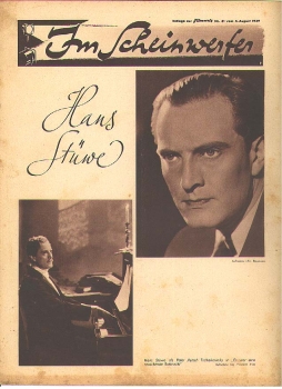 Hans Stuewe In the Spotlight 1939 Film World 31