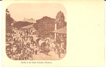 Ceylon Street in Colombo * ca.1910