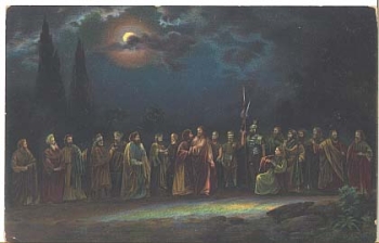 Oberammergau Passion Play No. 10 The Capture of Christ, * around 1920