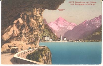 Fluelen mit Axenstrasse * ca. 1910