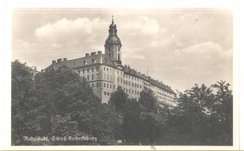 07407 Rudolstadt Schloss Heidecksburg * ca. 1930