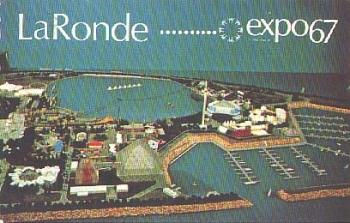 Montreal expo 67 world exhibition La Ronde o 1969