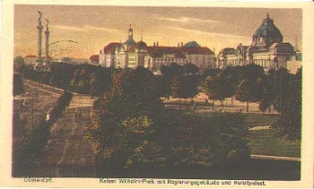 Dusseldorf Kaiser Wilhelm Park o 13.7.1925