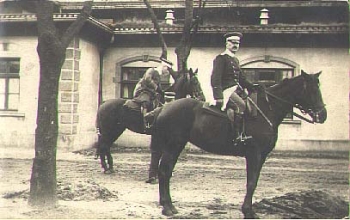 Military rider real photo o 28.3.1914