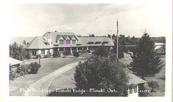Minaki Main Building Minaki Lodge Canada * approx. 1930