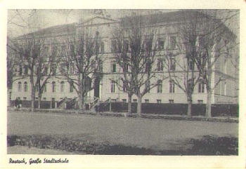 Rostock Large City School * around 1960