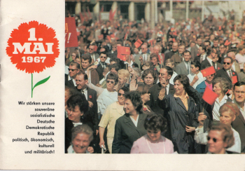 9th Workers' Festival Dresden 1967 Propaganda Booklet 32 ​​pages