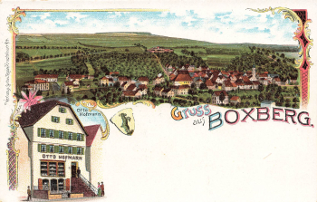 97944 Boxberg Main-Tauber-Kreis Litho shop Hofmann *ca.1900