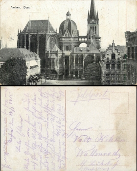 Aachen Dom gebr. 14.1.1915