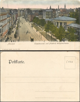 Aachen Friedrich Wilhelmstrasse *ca. 1900