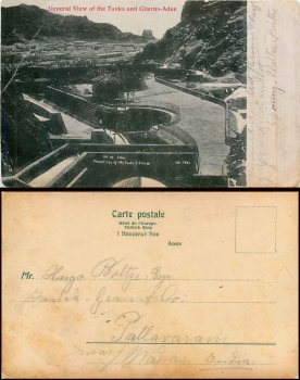 Aden Tanks and Citerns Jemen gebr. ca. 1900