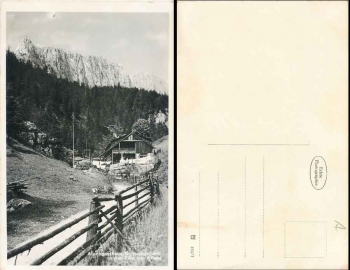 Aflenz, Alpengasthaus Schwabenbartl * ca. 1930