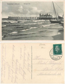 17419 Ahlbeck Seebrücke o 22.06.1929