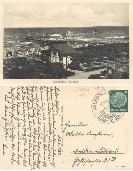 17419 Ahlbeck Seebrücke o 3.6.1938