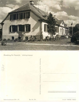 17255 Ahrensberg Lehrlings-Internat *1962 Hanich0731