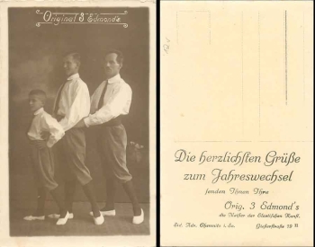 Acrobatic Circus 3 Edmonds Chemnitz * ca. 1920