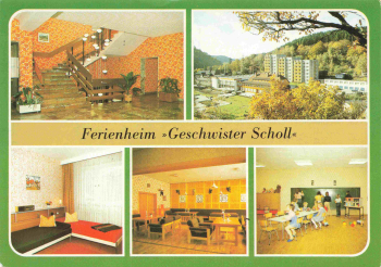Alexisbad Harzgerode Ferienheim Geschwister Scholl o 1989