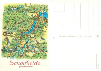 Alfred Hoppe 8057 Schorfheide artist card 1980
