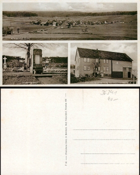 Allmenrod Kriegerdenkmal *ca.1940