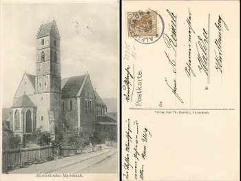 Alpirsbach Klosterkirche o 31.12.1906