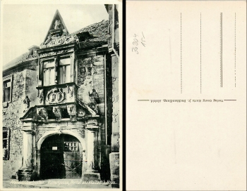 Alsfeld Rittergasse Wallach Haus *ca.1930