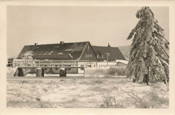 01773 Altenberg Erzgebirge Youth Hostel "Otto Buchwitz" Print template 1957 Hanich with printing permission