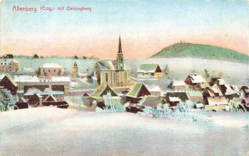 01773 Altenberg Erzgebirge Richard Selbmann Schokoladen Fabriken * um 1920