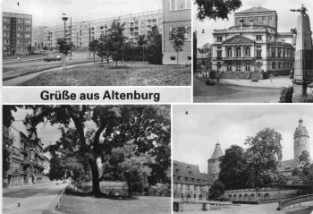 Altenburg Thüringen Mehrbildkarte * 1985