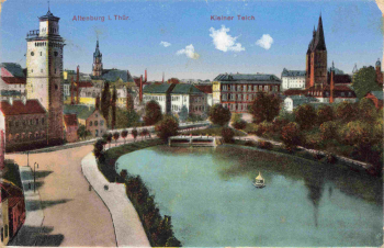 Altenburg Thüringen kleiner Teich o 1929