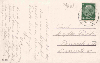 Altenburg Thüringen Schloss o 1944