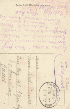 Altenburg Thüringen Gasthof zum schwarzen Bär o 1917