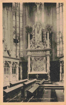 Altenburg Thüringen Schlosskirche Altar * um 1940