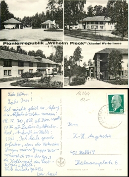 Altenhof Pionierrepublik Werbellinsee o ca.1970
