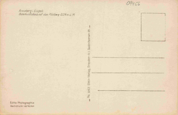 Annaberg-Buchholz Unterkunftshaus auf dem Pöhlberg * um 1930
