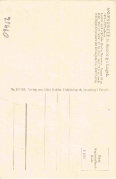 Annaberg-Buchholz St. Annenkirche Innenansicht * um 1930