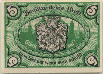 Annaberg Sachsen Notgeldschein um 1920
