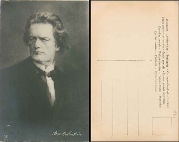 Anton Grigorjewitsch Rubinstein russischer Komponist und Pianist *ca. 1910