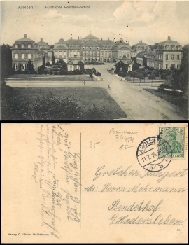 Arolsen Residenz-Schloss o 11.7.1914