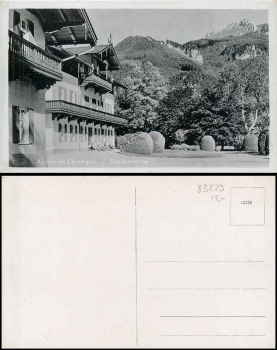 83229 Aschau im Chiemgau Sonderstation * ca. 1940