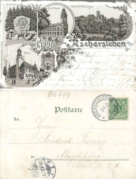 06449 Aschersleben Litho o 31.2.1897