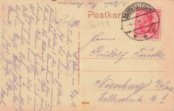 Aschersleben Bestehornhaus mit Post o 1916