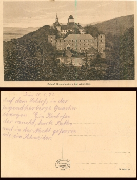 57439 Attendorn Schloss Schnellenberg gebr. ca. 1923