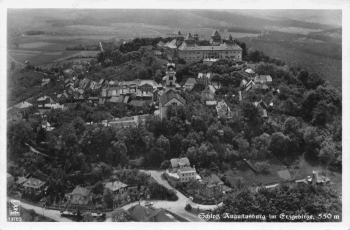 Augustusburg Sachsen Fliegeraufnahme o 1939