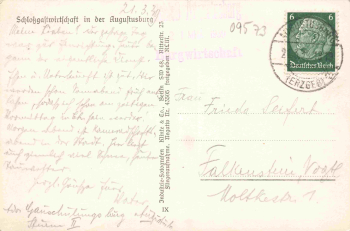 Augustusburg Sachsen Fliegeraufnahme o 1939