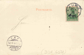 07955 Auma Thüringen Gruss aus... o 1900