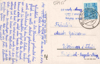 07955 Auma Thüringen Pfarrteich o 1942