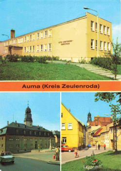 07955 Auma Thüringen Oberschule o 1986